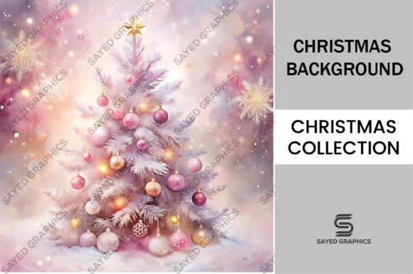 Download Pink Christmas Tree Background - Pink christmas tree background Collection