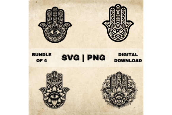 Download Hamsa Hand SVG Bundle, Evil Eye Clipart - Evil Collection