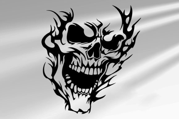 Download Evil Skeleton SVG, Skull SVG - Evil Collection