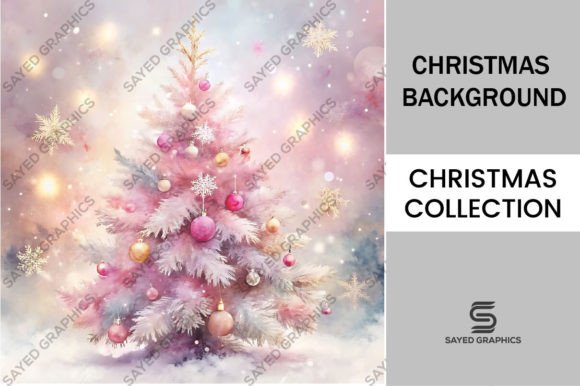 Download Pink Christmas Tree Background - Pink christmas tree background Collection