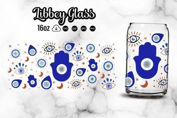 Download Evil Eye Libbey Glass Svg Cut Files - Evil Collection