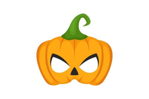 Download Design for Creepy Mask of Evil Pumpkin H - Evil Collection