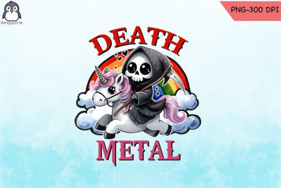 Download Death Metal Cute Evil Reaper PNG - Evil Collection